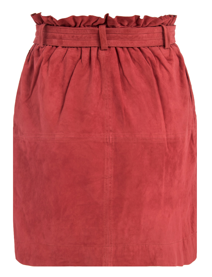 Kožená sukně Pepe Jeans