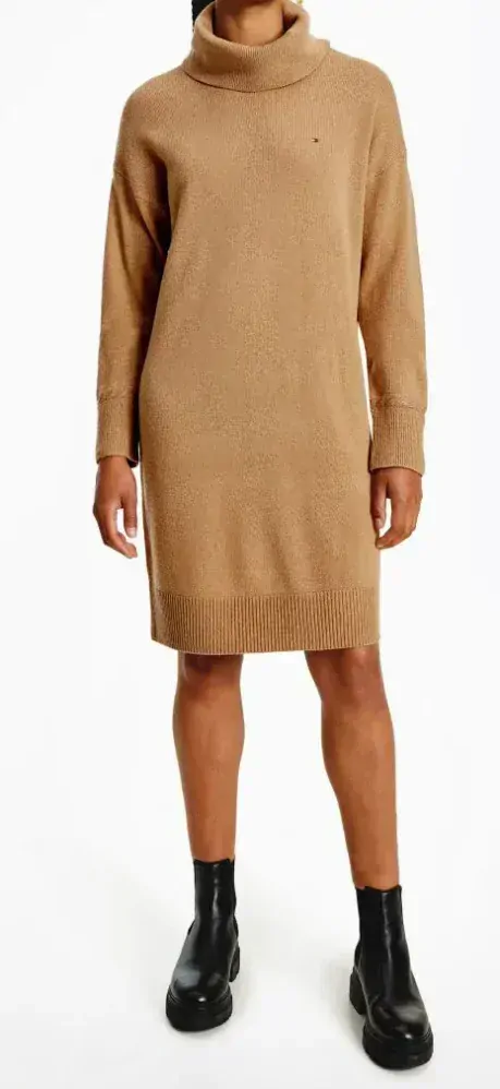 Vlněné šaty Tommy Hilfiger
