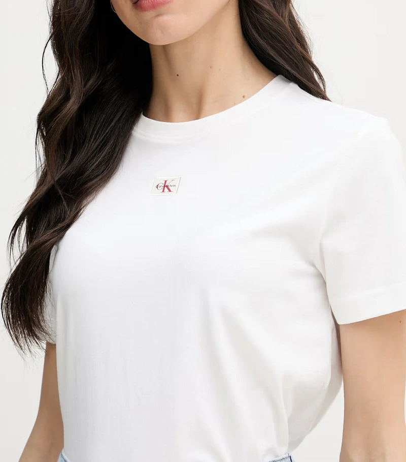 Dámské triko Calvin Klein bílé, M