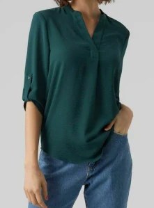 Vero Moda zelená halenka