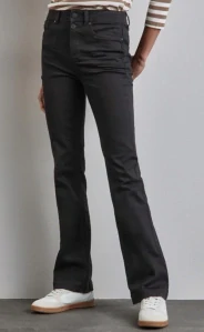 Černé bootcut džíny Street One