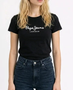 Pepe Jeans triko black, L