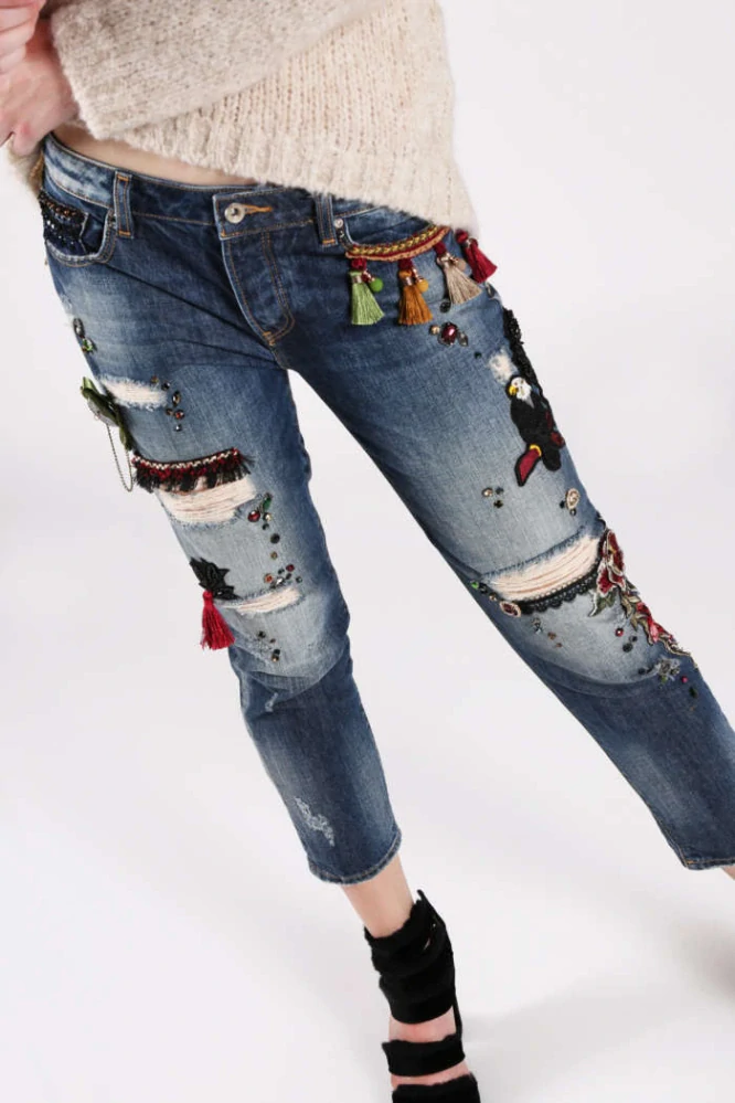 Boyfriend jeans Fracomina