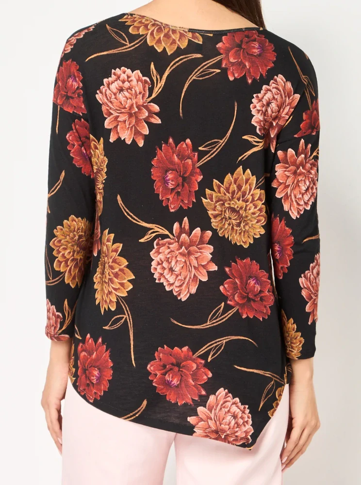 Halenka s květy Desigual