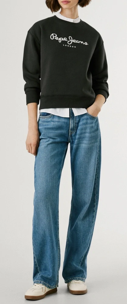 Mikina Pepe Jeans černá, M