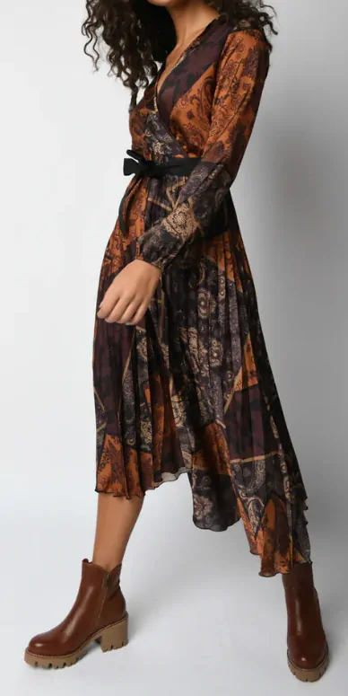 Saténové šaty Nuna Lie