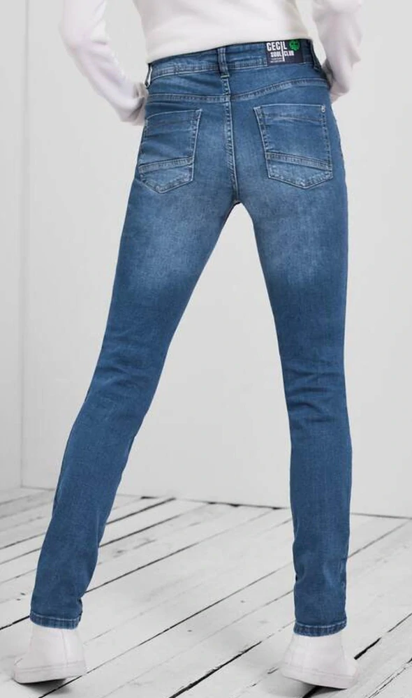 Dámské slim jeansy Cecil W25