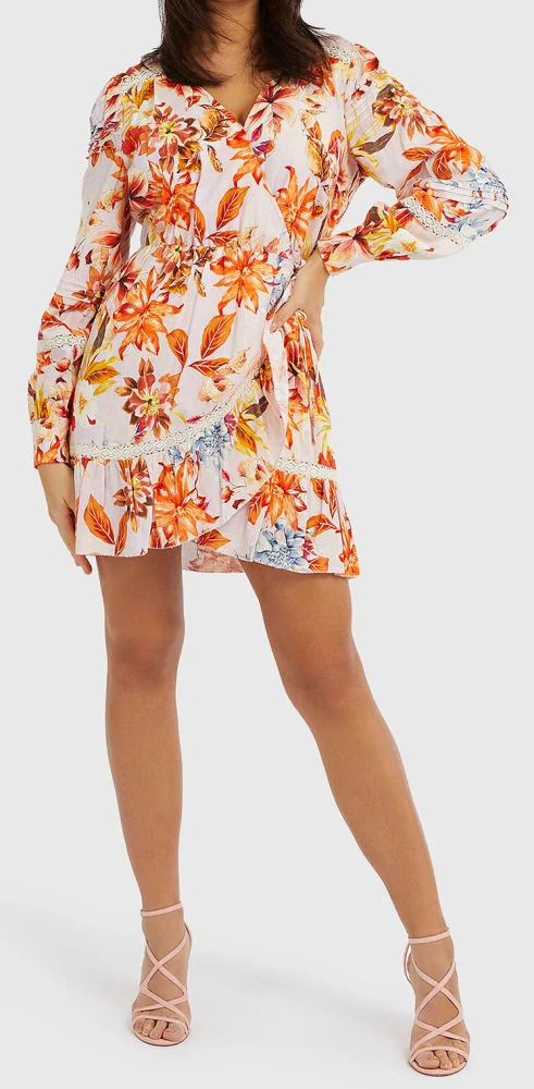 Dámské květované šaty Guess