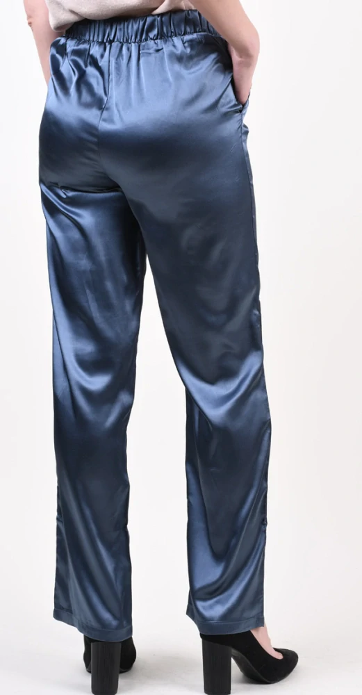 Saténové kalhoty VILA