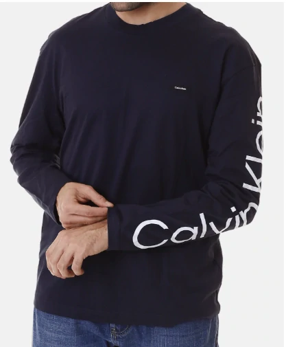 Calvin Klein triko dlouhý rukáv, L