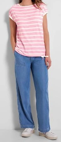 Cecil viskózové pruhované tričko 