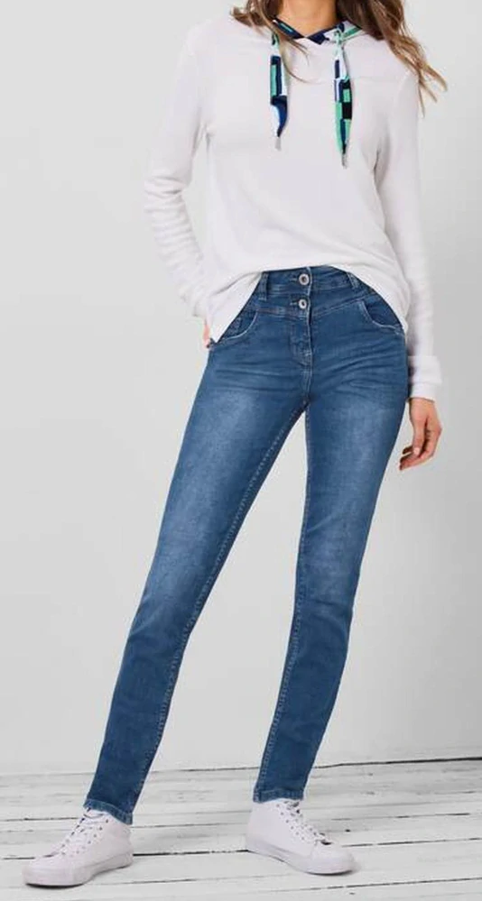 Dámské slim jeansy Cecil W25