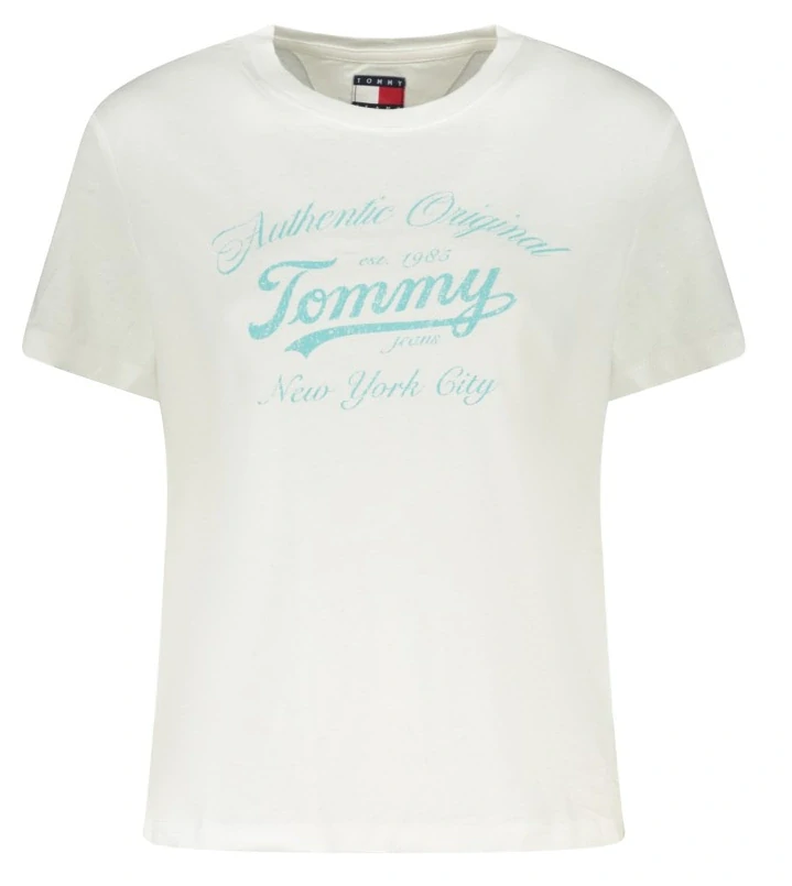 Tommy Jeans bílé tričko