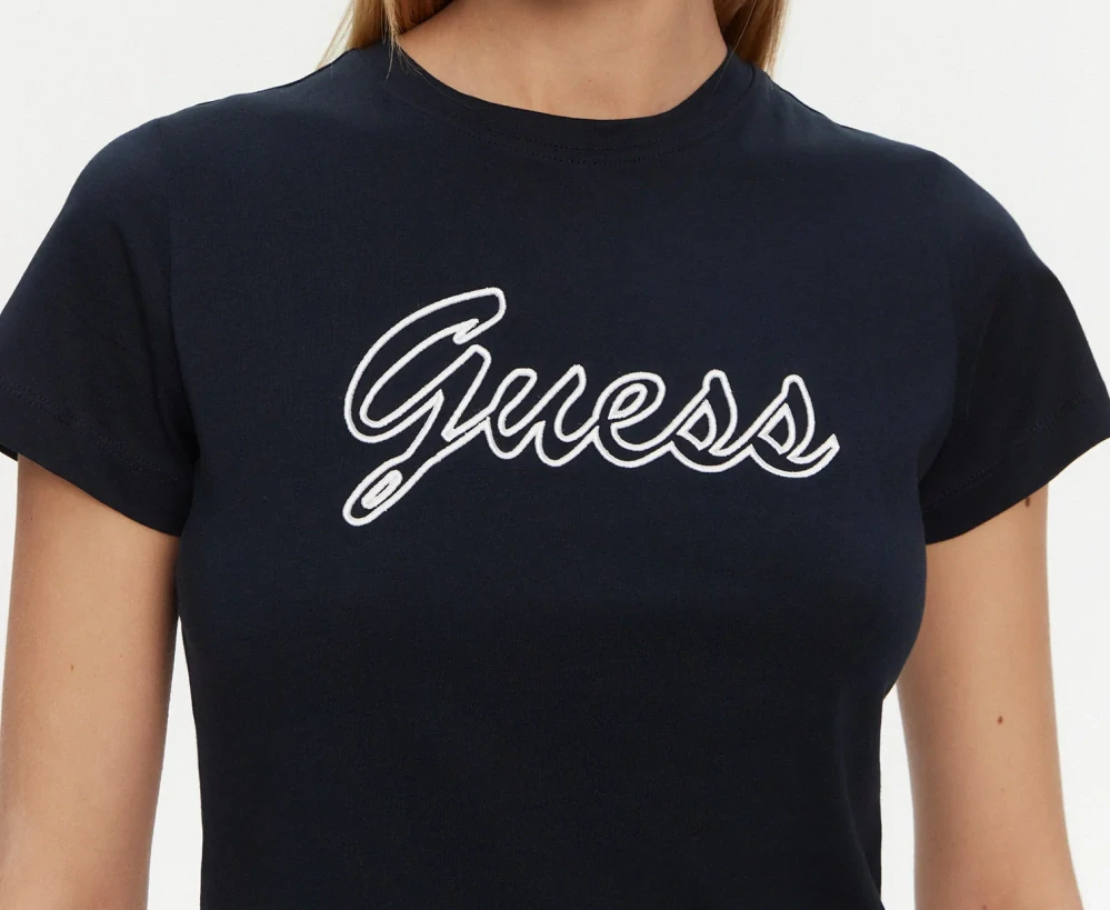Dámské modré  tričko Guess