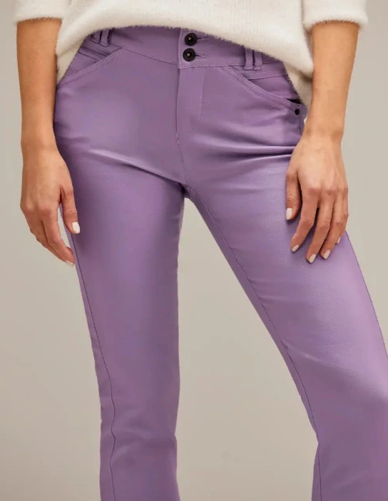 Street One fialové kalhoty