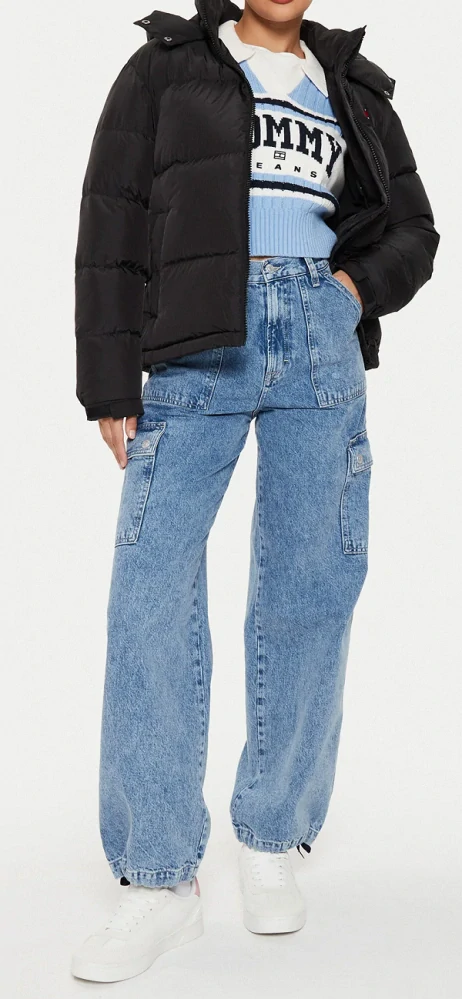 Péřová bunda Tommy Hilfiger, S