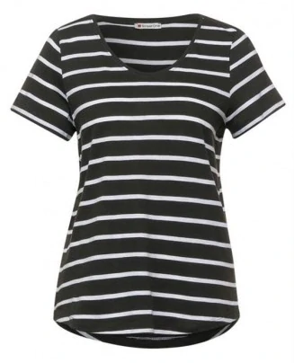 Street One pruhované tričko, XXL