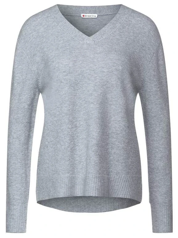 Dámský šedý svetr Street One